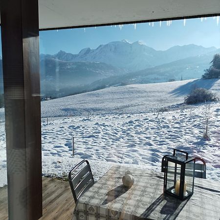 Rez De Chaussee Tres Calme Vue Mont-Blanc Combloux Εξωτερικό φωτογραφία