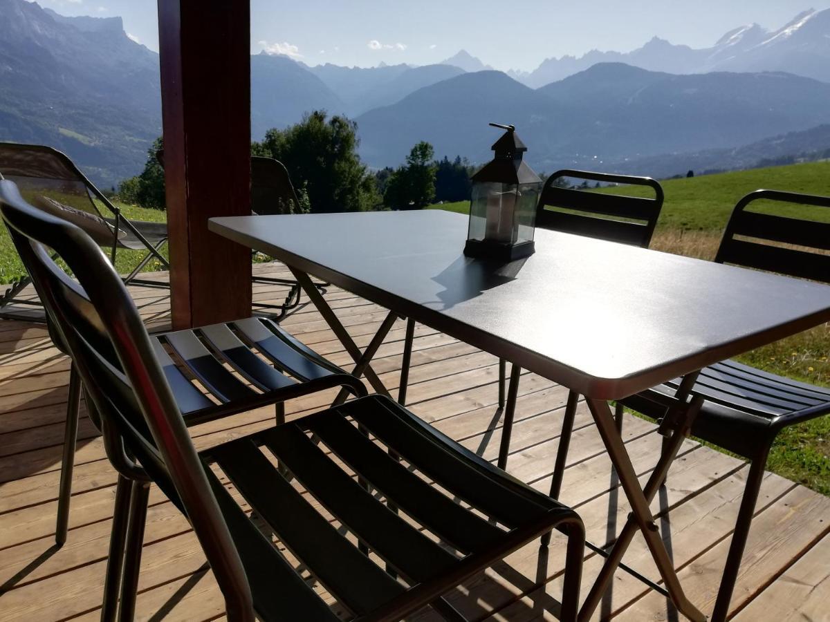 Rez De Chaussee Tres Calme Vue Mont-Blanc Combloux Εξωτερικό φωτογραφία