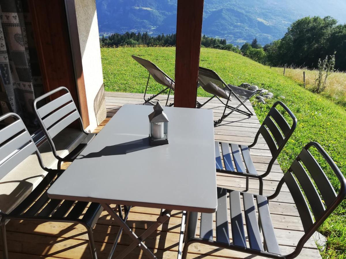 Rez De Chaussee Tres Calme Vue Mont-Blanc Combloux Εξωτερικό φωτογραφία